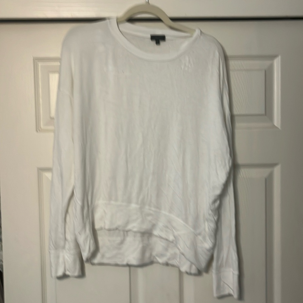 Long Sleeve White Tee - Picture 1 of 4